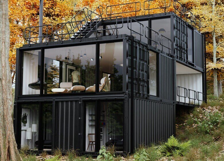 Container Pool House